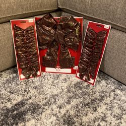 Christmas Bow Set