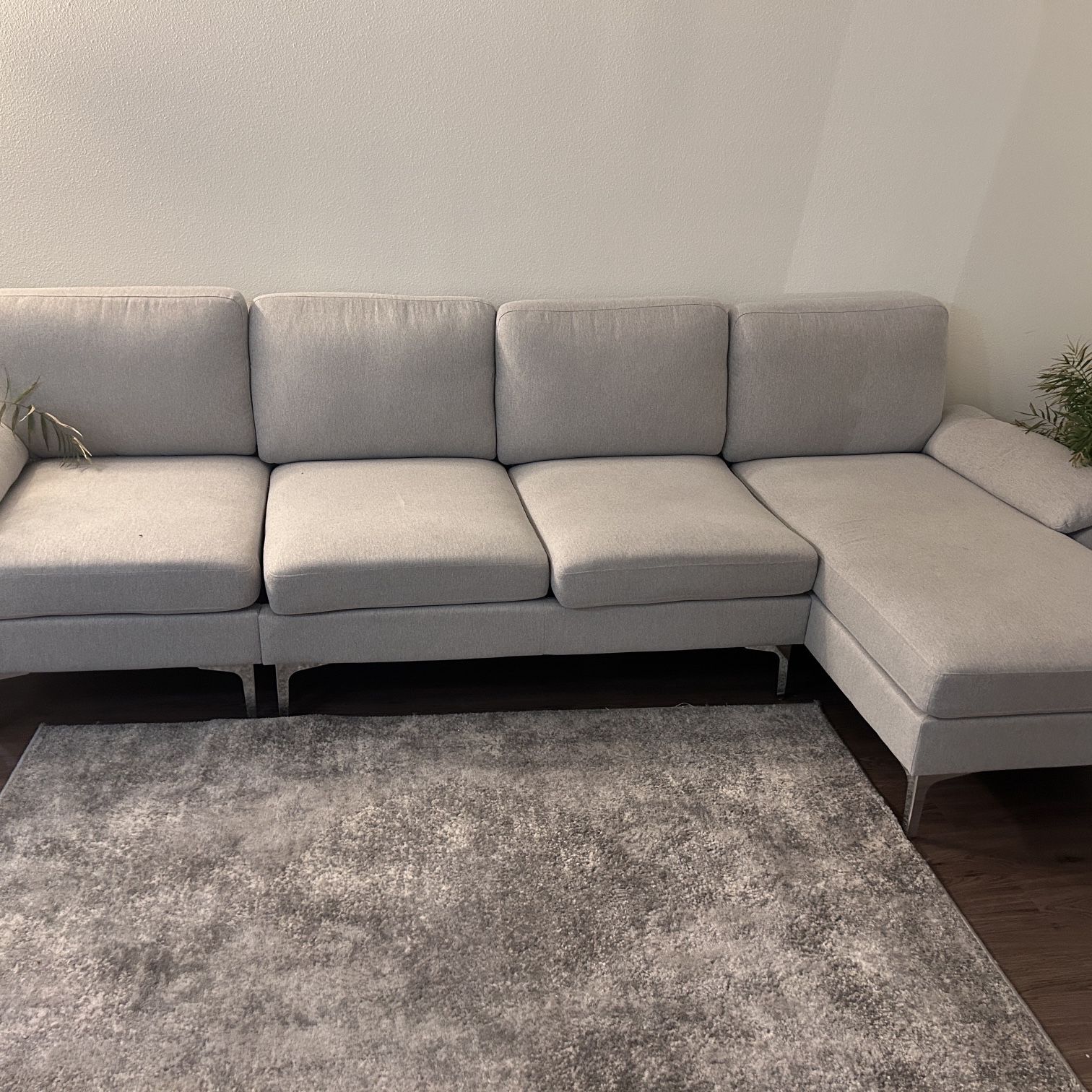 (Grey) Sectional Sofa 