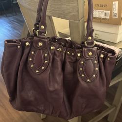 Vintage Gucci Large Hobo Bag Purple