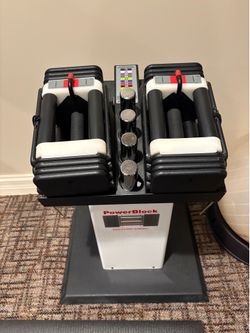 PowerBlock Dumbbell Set with Stand