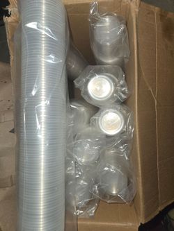 1000pcs 3oz disposable plastic cups NEW