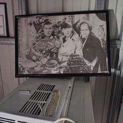 Picture Frame Of Three Stooges 
