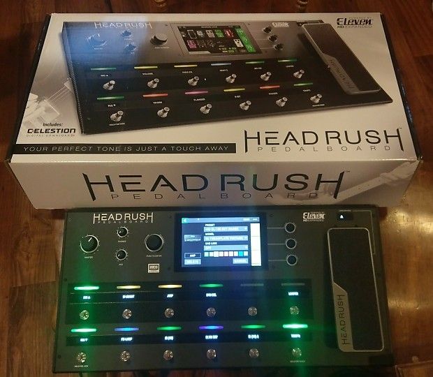 Headrush Guitar Pedal With Shimmer Anbience 