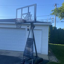 Reebok Adjustable Height Basketball Hoop