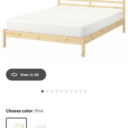 IKEA Tarva Full Bed Frame