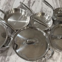 Breville Stainless Steel Cookware Set – Quality Tri-Ply Construction