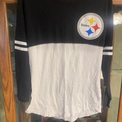 Ladies Team Apparel Pittsburgh Steelers Long Sleeve T-shirt 