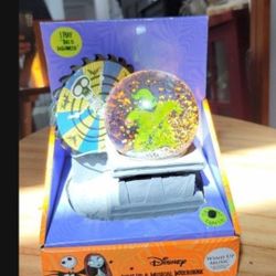 Oogie Boogie Snow Globe With Music