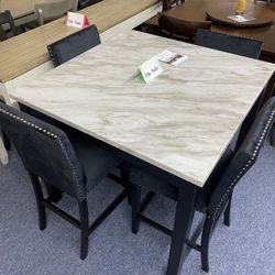 😍 NEW Marble Dining Table *FINANCE AVAILBLE* $50 Down 
