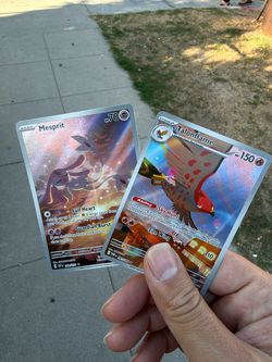 Pokémon TCG Holo Cards Mesprit & Talonflame