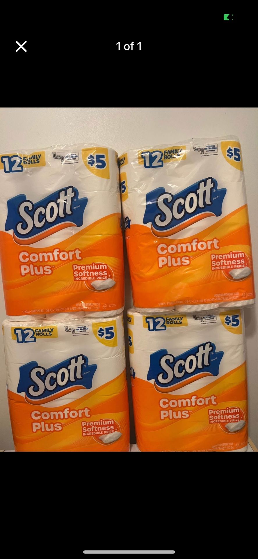 Scott Toilet Paper 4/$20