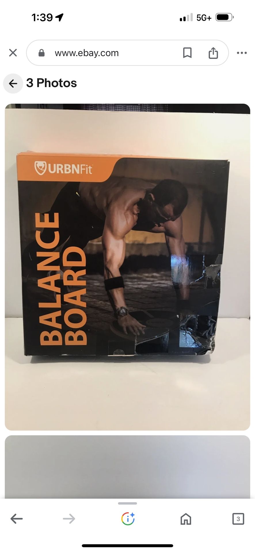URBNFit Balance Board - Core Trainer - Increase Stability, Strength and Flexi..