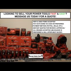 Milwaukee Power Tool Buy-Outs & Sales