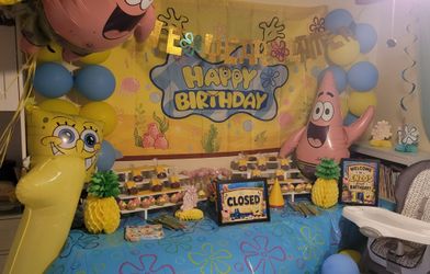 SpongeBob decorations