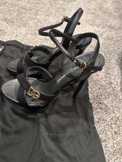 Dolce & Gabbana Platform Leather Heels