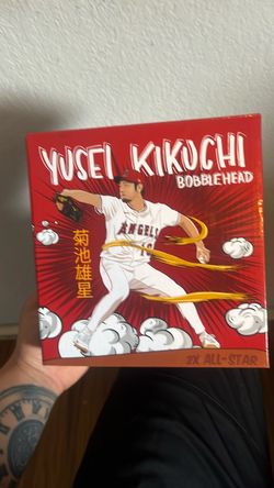 Yusei Kikuchi Angels Bobblehead 2X All-Star