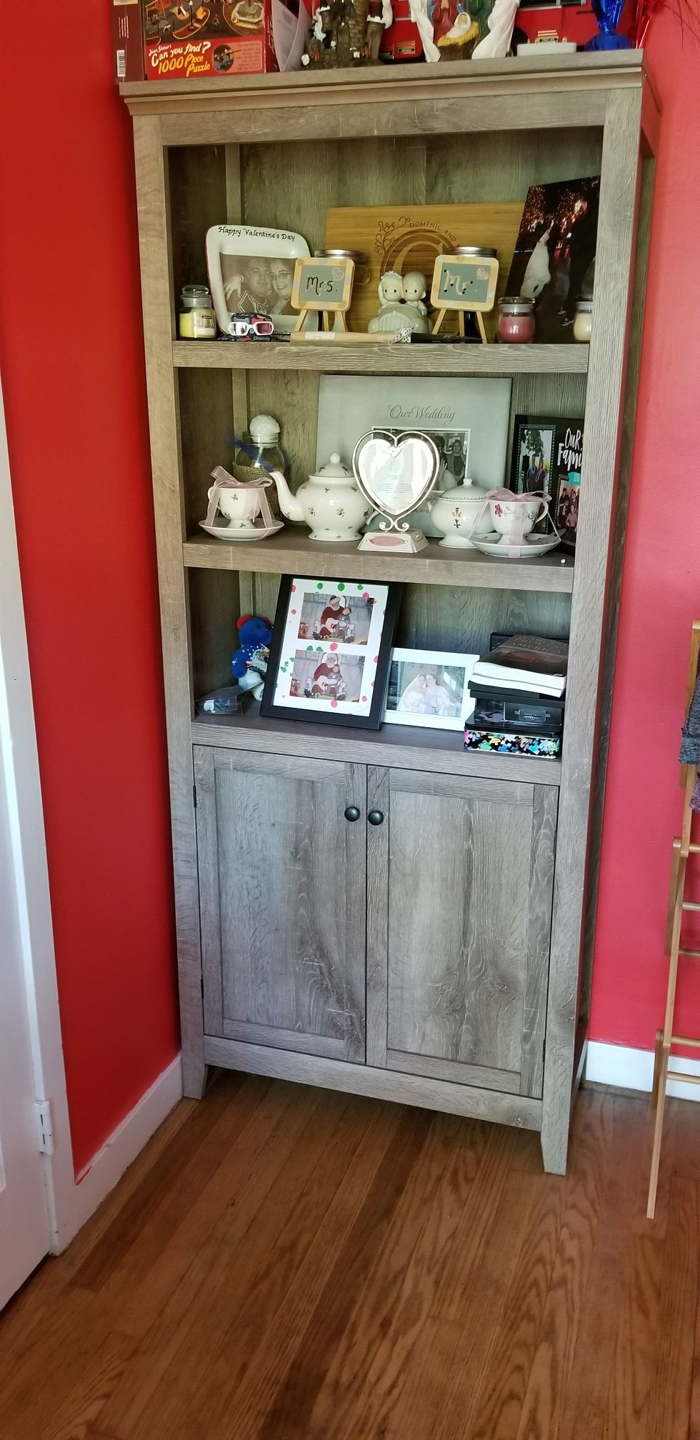 Bookcase cabinet