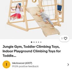 Jungle Gym, Toddler Climbing Toys, Indoor Playground Climbing Toys For Toddlers.