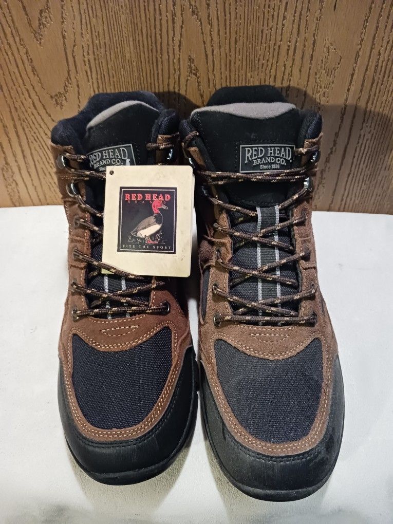 Red Head Hiking Boots, Size 10.5, Brand New