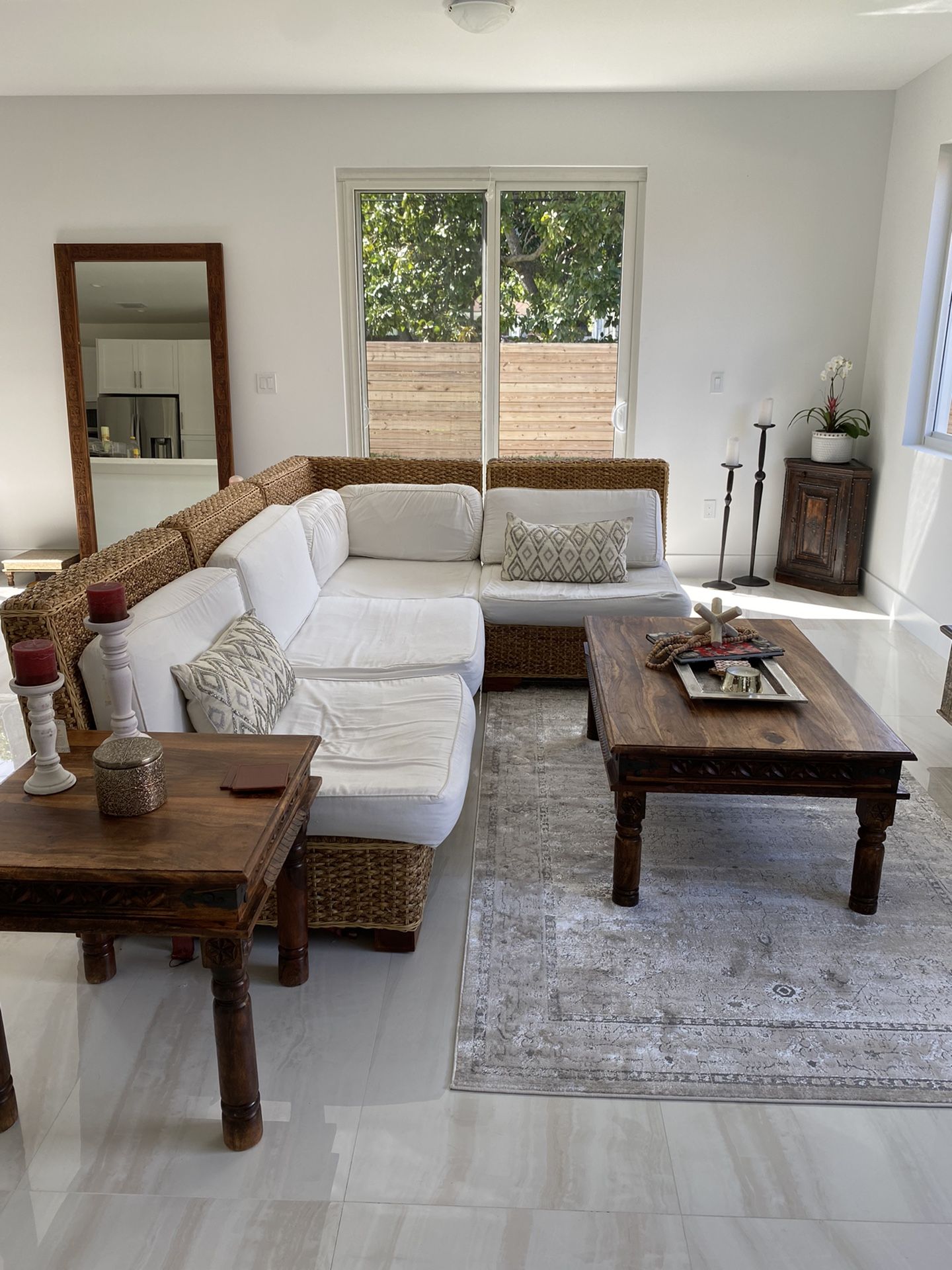 L Shaped Rattan Sofa for Sale in Miami, FL OfferUp