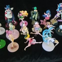 ANIME FIGURES COLLECTION OF 20