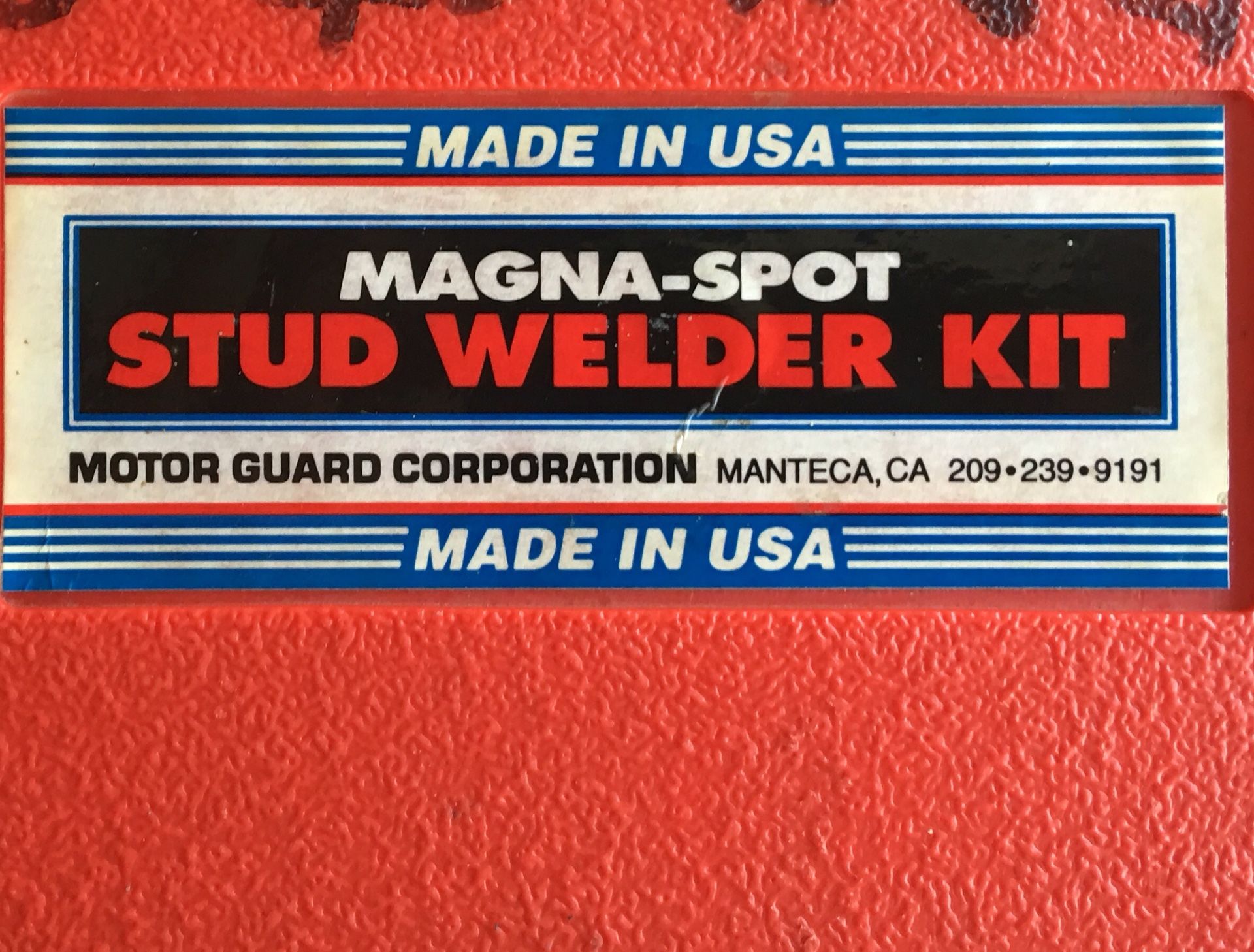 Magna-Spot Stud Welder Kit