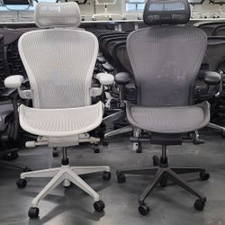 30-40% off Brand New Aeron 2022-2023 (Mineral) Chair by Herman Miller