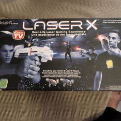 A Set Of 2 Lazer X Guns Gaming Experience 