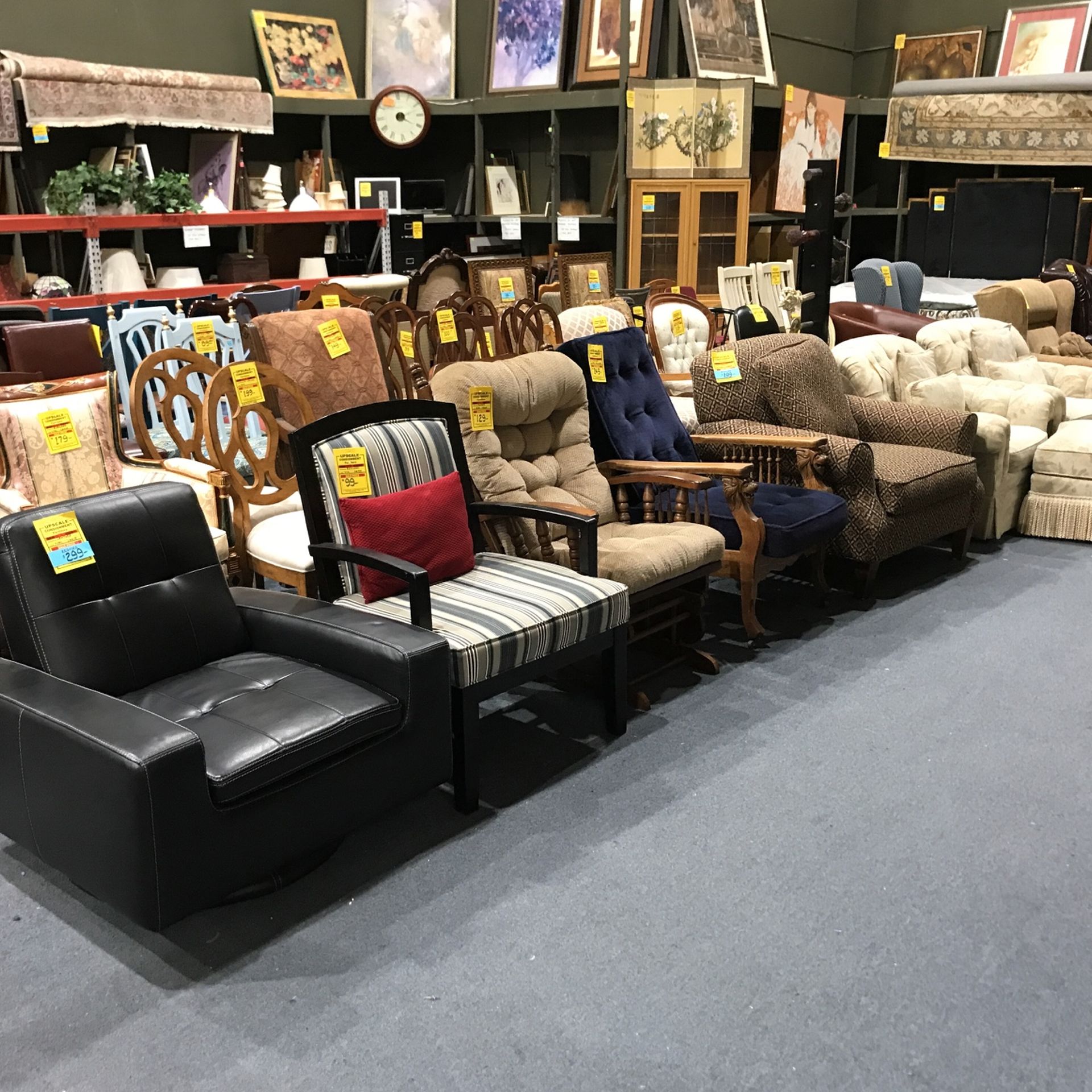 Huge Selection Of Chairs