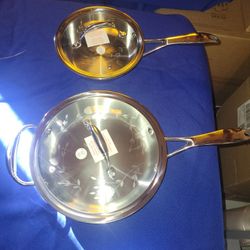 Sartenes  Tri Ply  De 8 Y 10 PH  