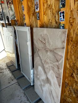 Marble slabs