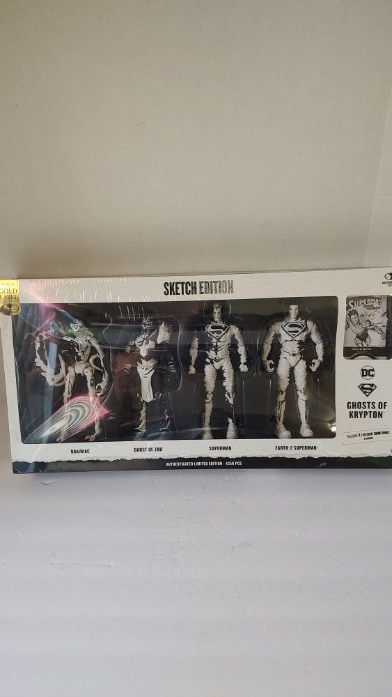 MCFARLANE DC SKETCH EDITION ACTION FIGURES 