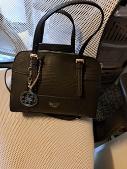 Guess Structured Satchel Handbag