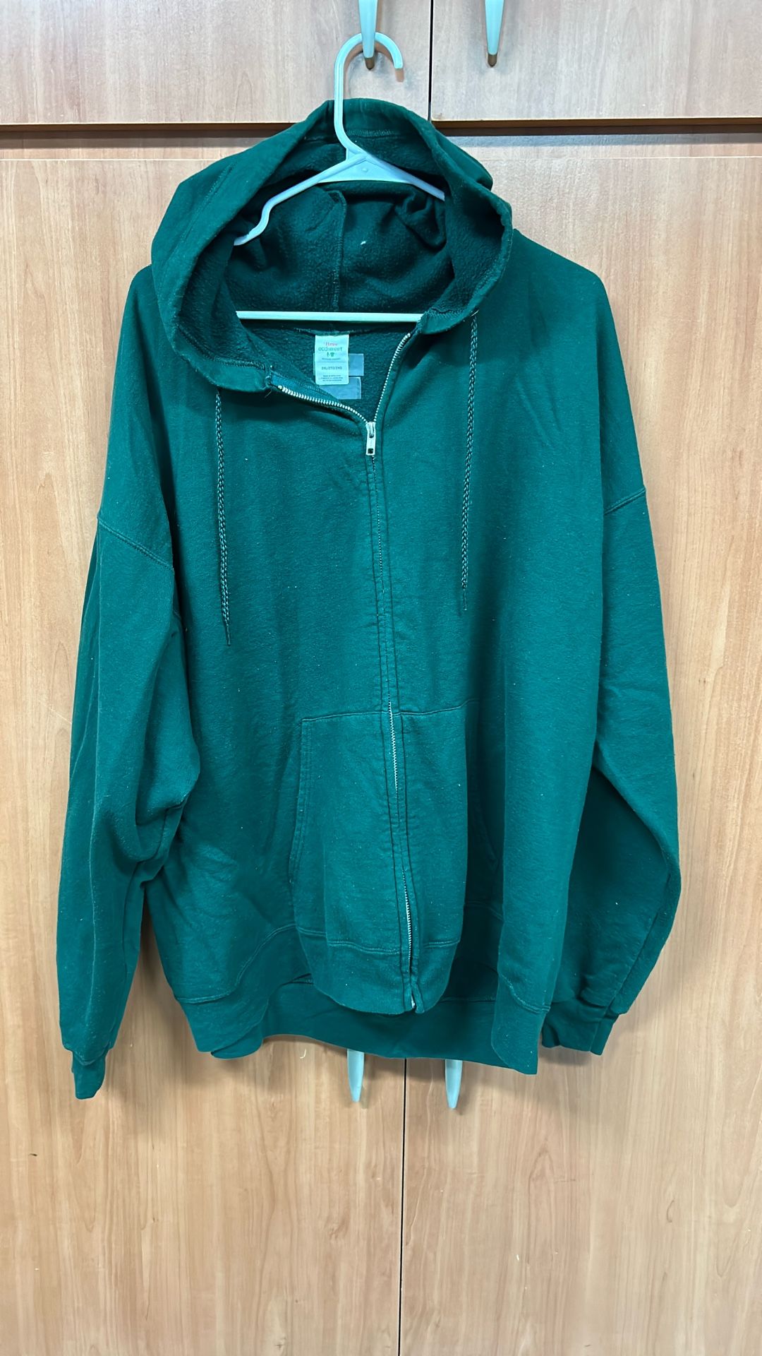 2XL Zip Up Hooded Sweatshirt
