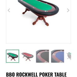 8 Person Poker Table 