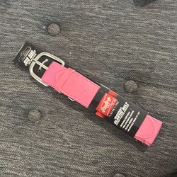 Rawlings pink belt