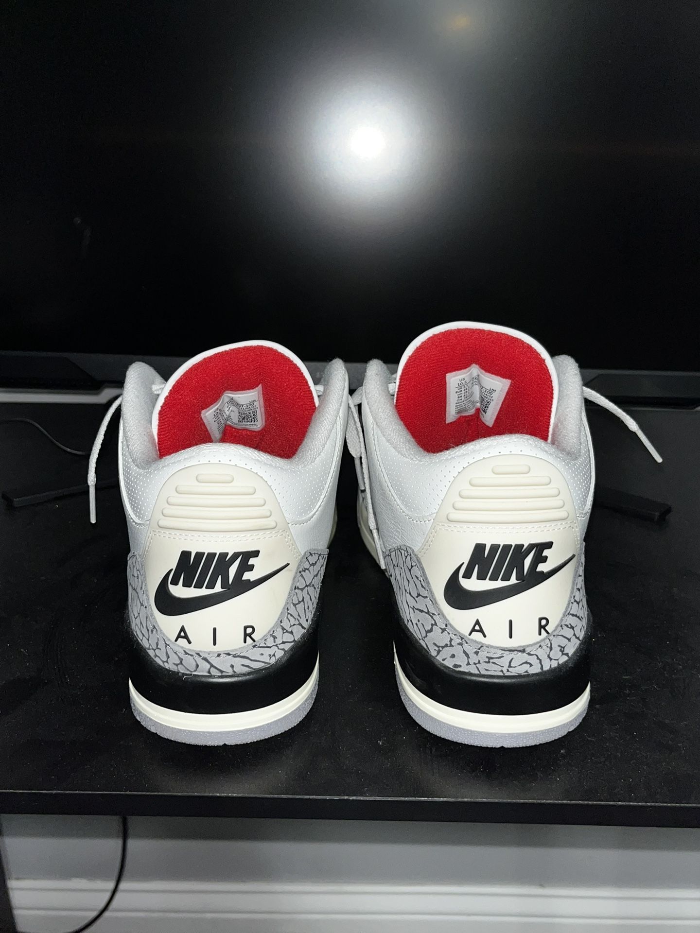 Jordan 3 White Cement Reimagined Size 10.5