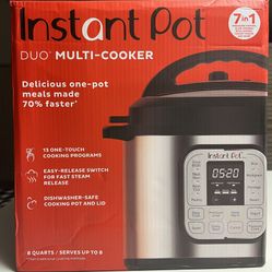 Instant  Pot Duo 7-in-1 (8 quart) Brand New
