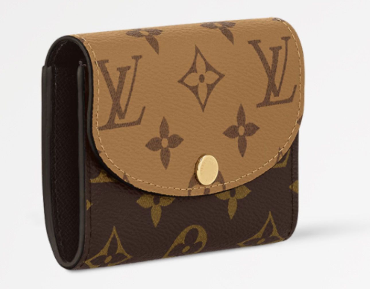 NEW Louis Vuitton Rosalie Coin Purse Wallet Brown Monogram Porte Monnaie M82333