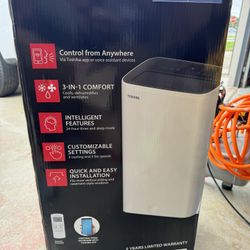 Toshiba Portable AC and Dehumidifier 