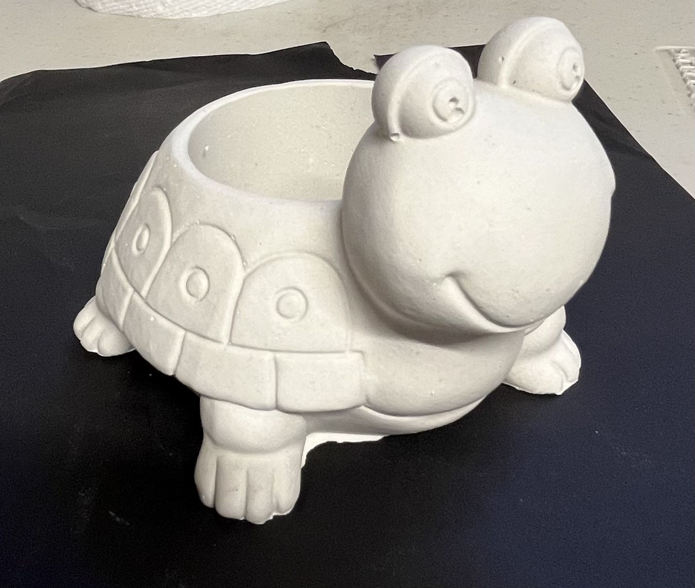 Extremely Cute Plaster Planter