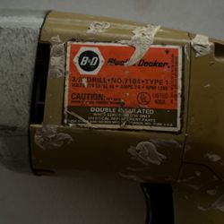 Black & Decker Drill