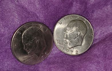 1972 D Ike $1 Dollar Coin