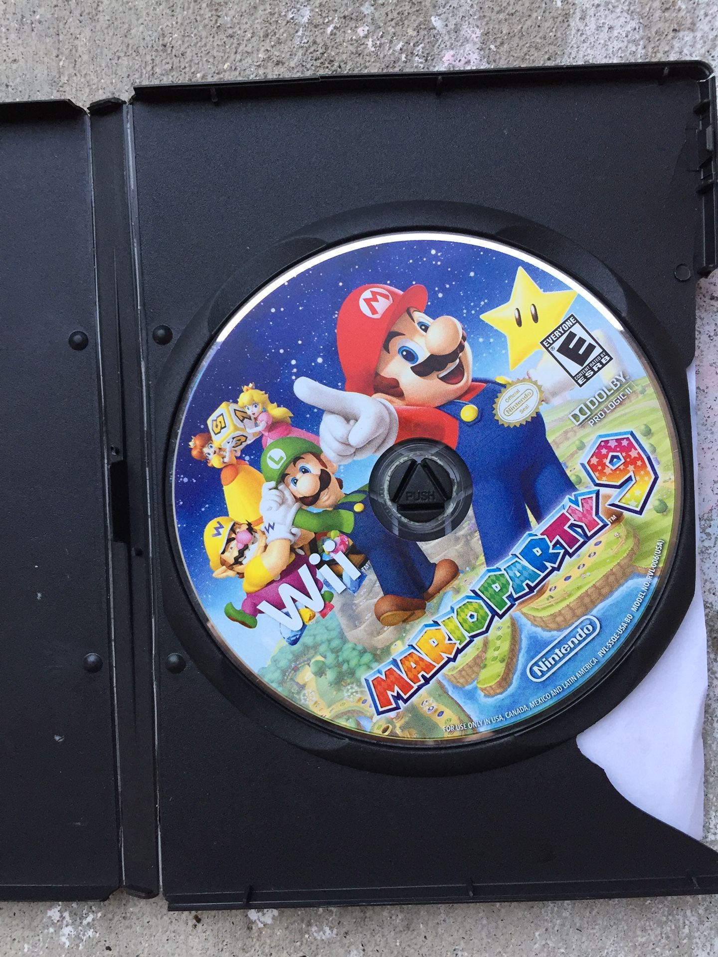 Mario party 9 disk only