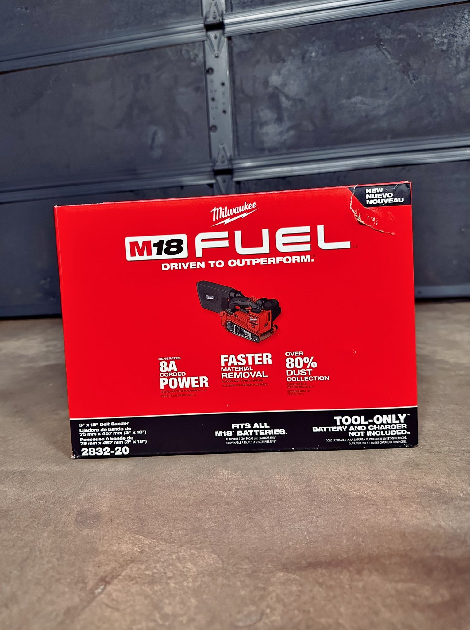 Milwaukee M18 FUEL 3” x 18” Belt Sander (Tool Only)