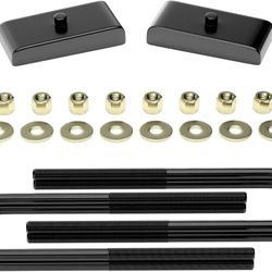 1 Inch Lift Block Compatible With 1 Silverado 1500 2WD/4WD Sierra 1500 2WD/4WD, 1'' Rear Leveling Lift Kits with Extended Square(501)