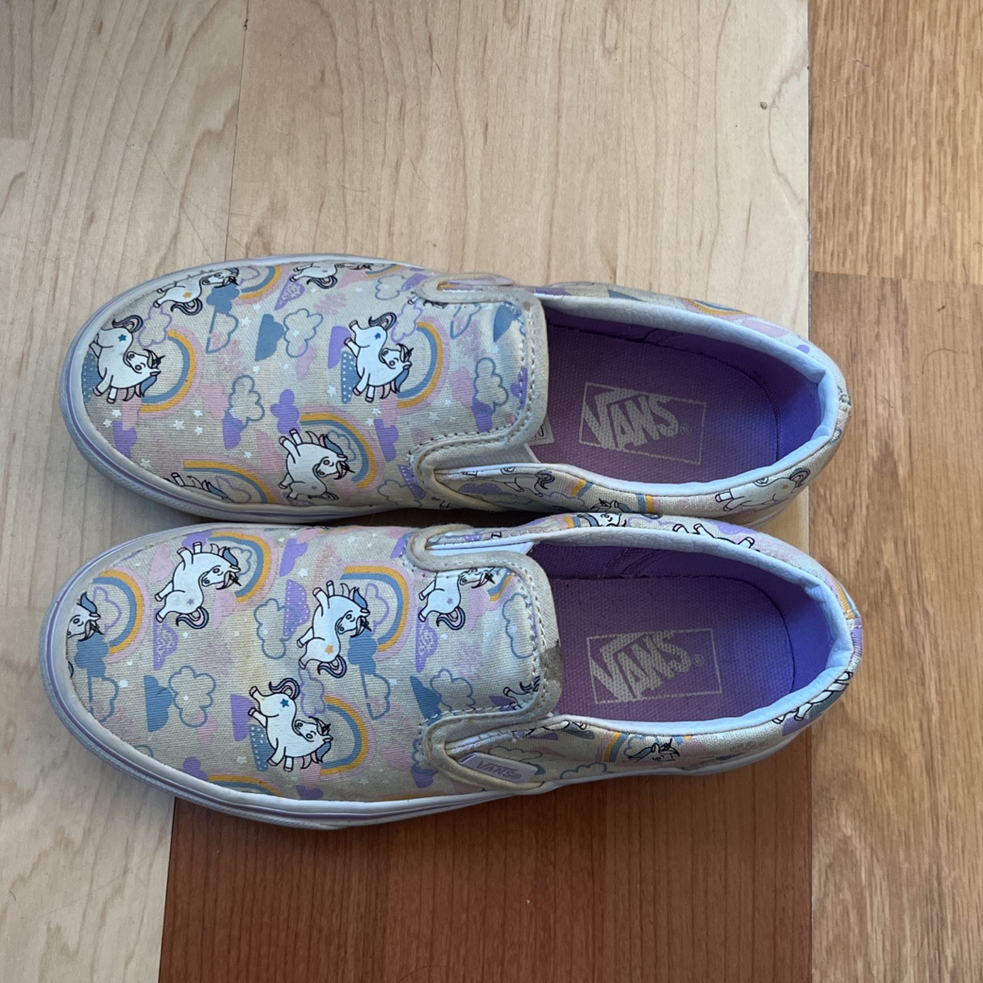 Unicorn Glow In The Dark Vans 