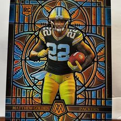 🔥 2025 Mosaic, MATTHEW GOLDEN (RC) "Jumbo Stained Glass" GREEN BAY PACKERS