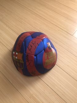 Barcelona Women’s Soccer Autographed Ball