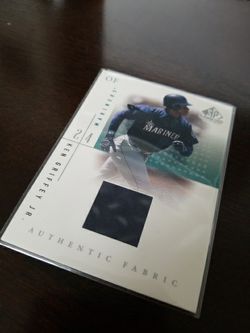 Ken griffey junior Jersey Card